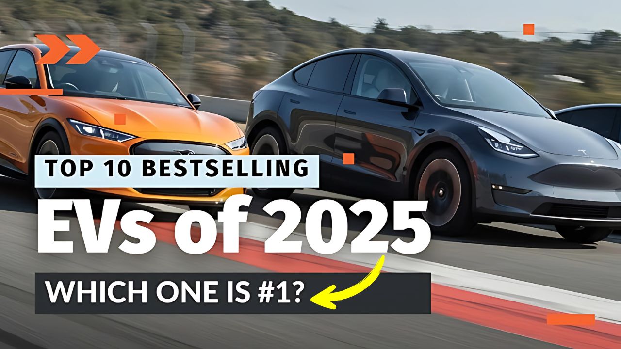 Top 10 Best Selling Electric Cars in the UK for 2025