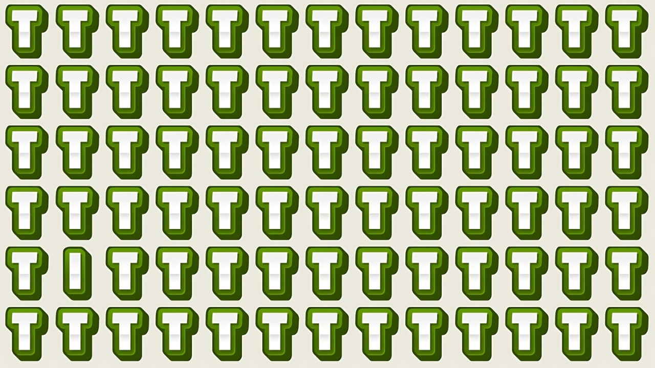 Hidden Letter Optical Illusion Challenge