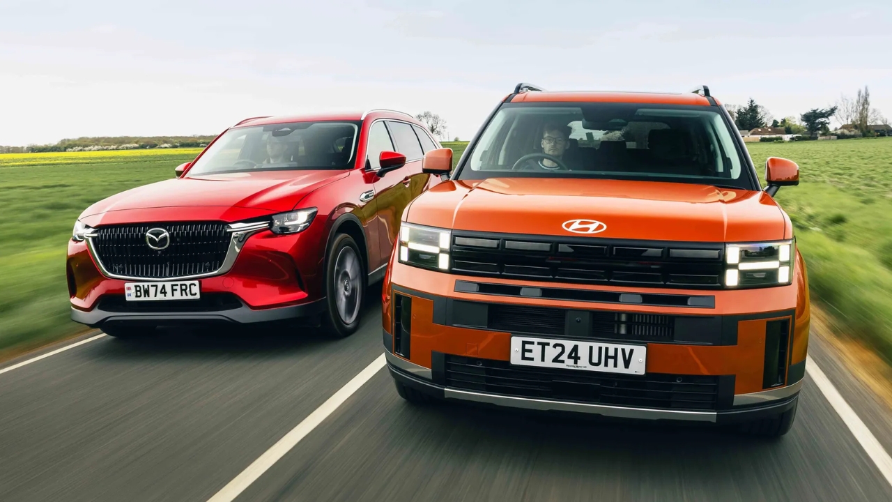 Hyundai Santa Fe vs Mazda CX-80