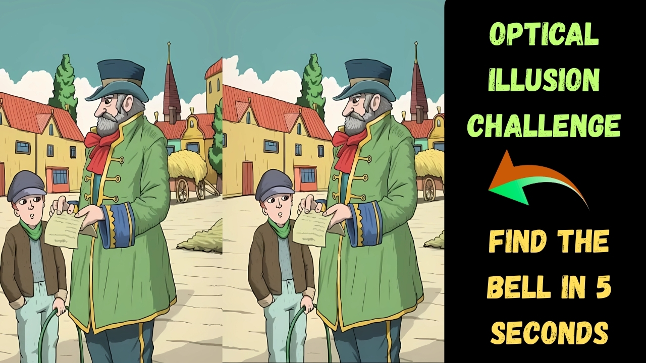 Optical Illusion: Find the Hidden Bell